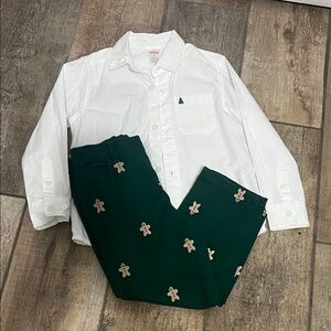 Gymboree Toddler Boys Christmas Set 4t